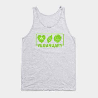 vegan veganuary Tank Top